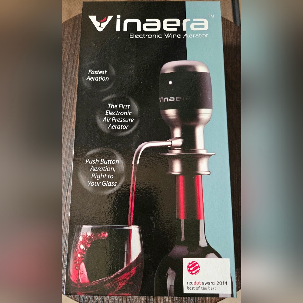 NEW VINAREA ELECTRIC WINE AERATOR